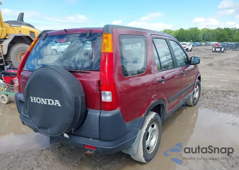 2004 Honda Cr-V Lx from USA, damaged, VIN JHLRD78494C012683